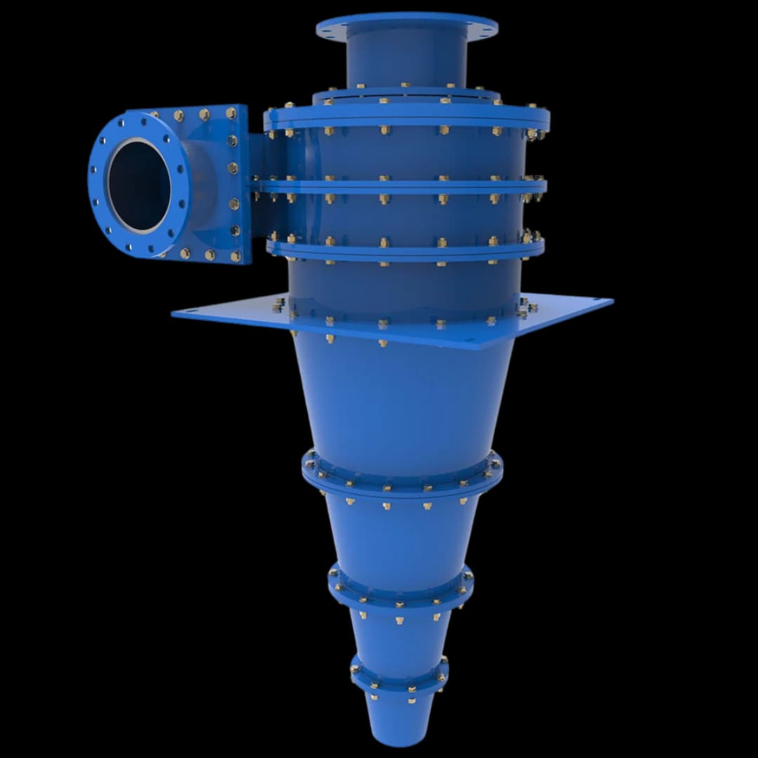 Cyclone Model 2734 Efficient particle separation with heavy-media cyclones