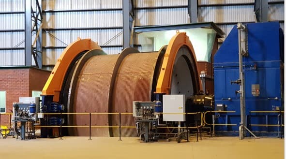 Blair Multi Rope Innovative mine hoists from FLS