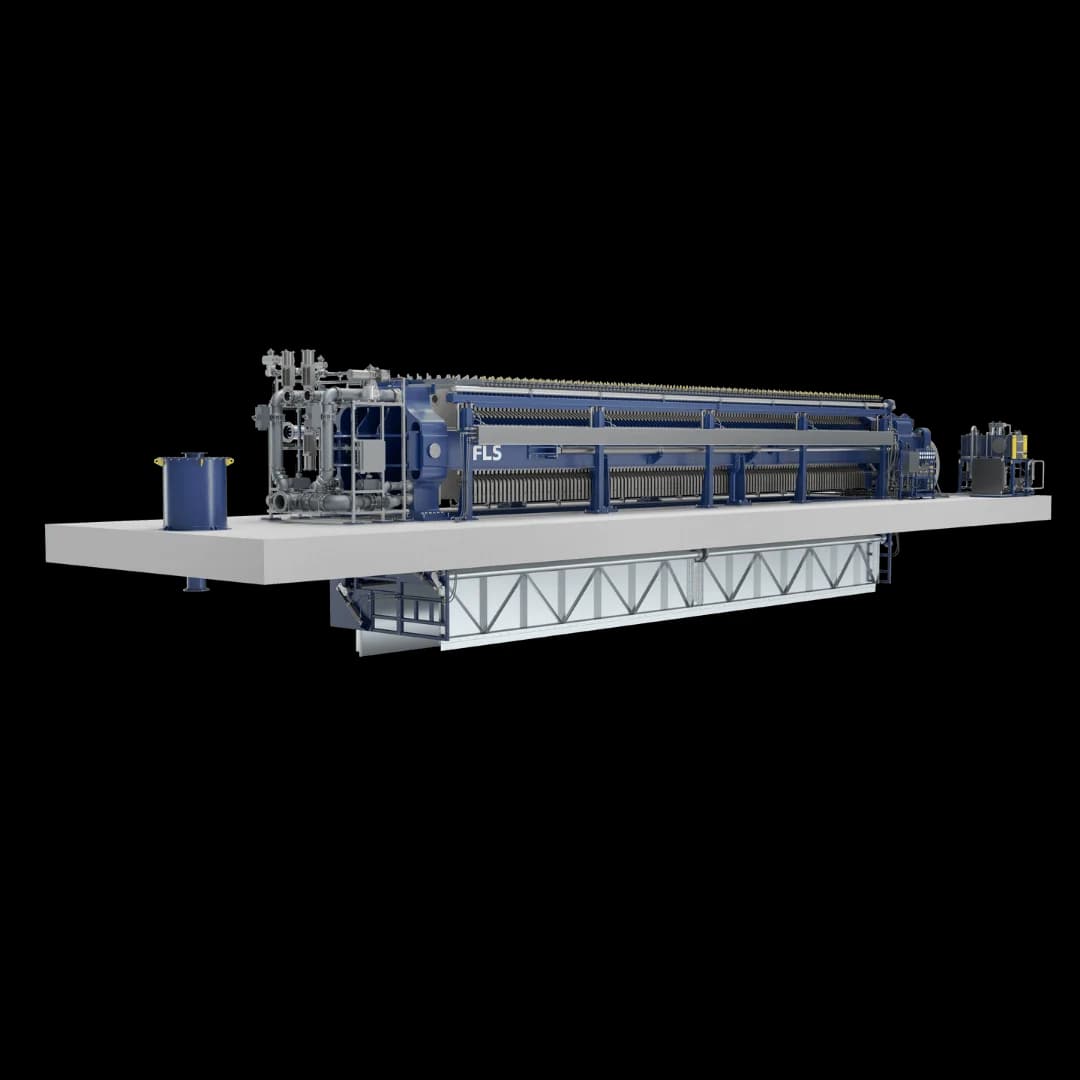 Mining Filter Press Rack Wash Rack Mining filtration solutions from FLS